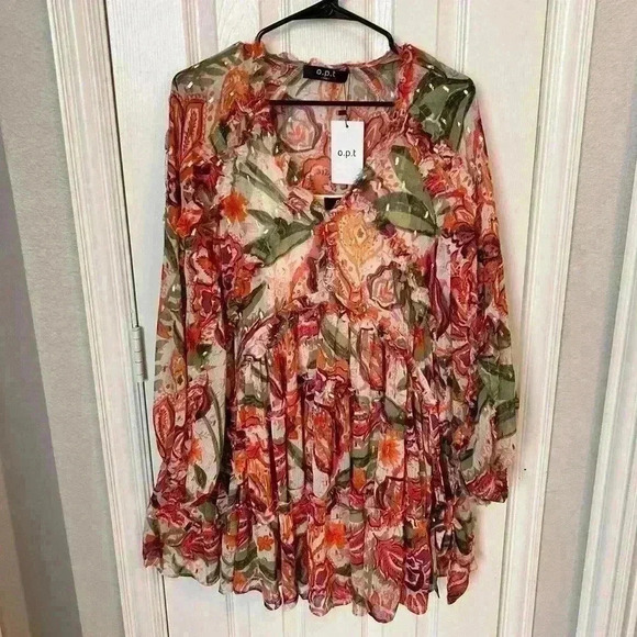 NWT o.p.t Rhea Dress Size XS - Picture 8 of 8